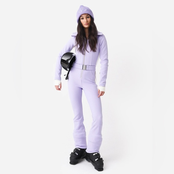 Cordova Pants - Cordova Lavender Women's ski over the boot Jumpsuit